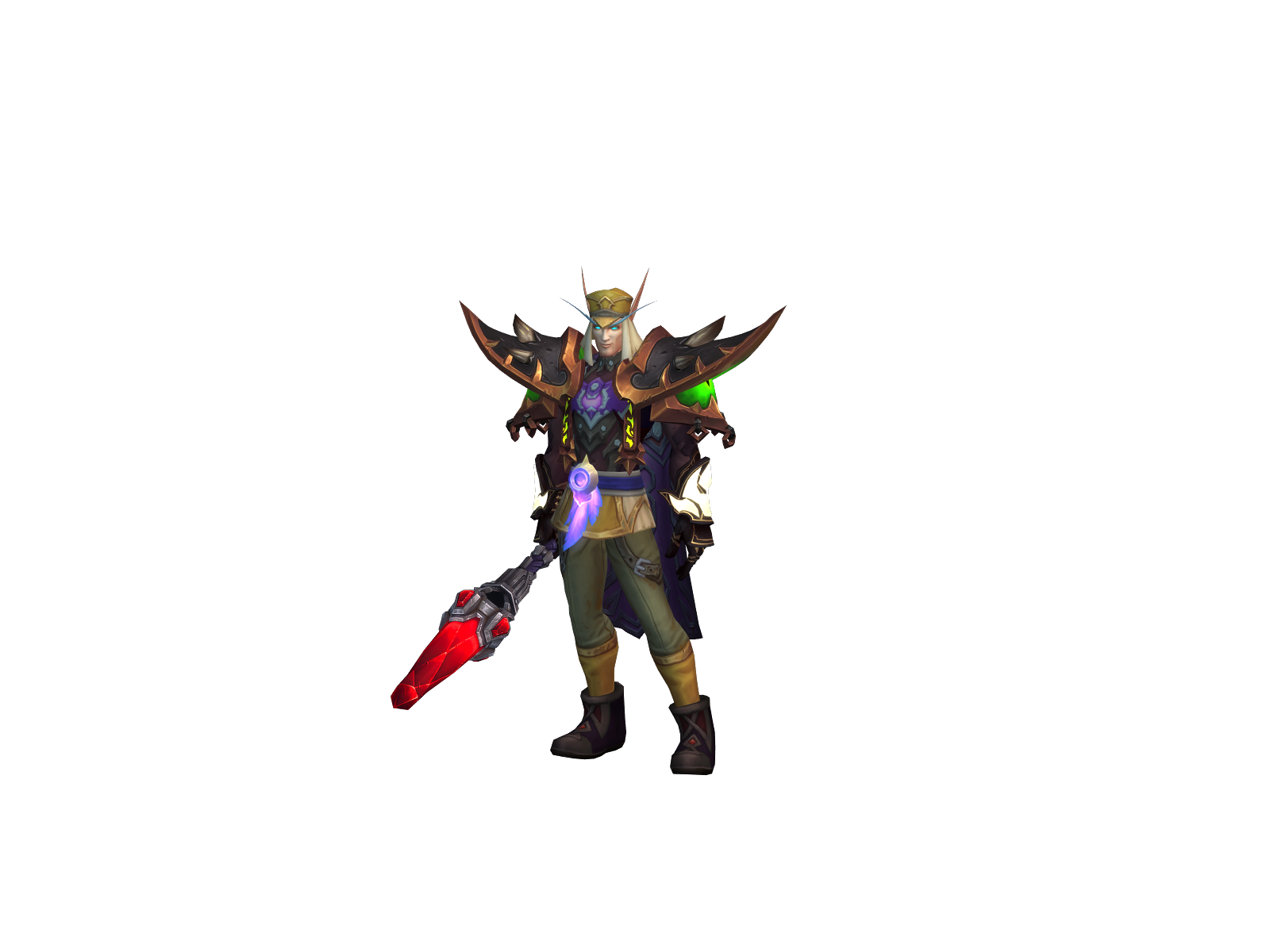 Mastrpain WoW character banner