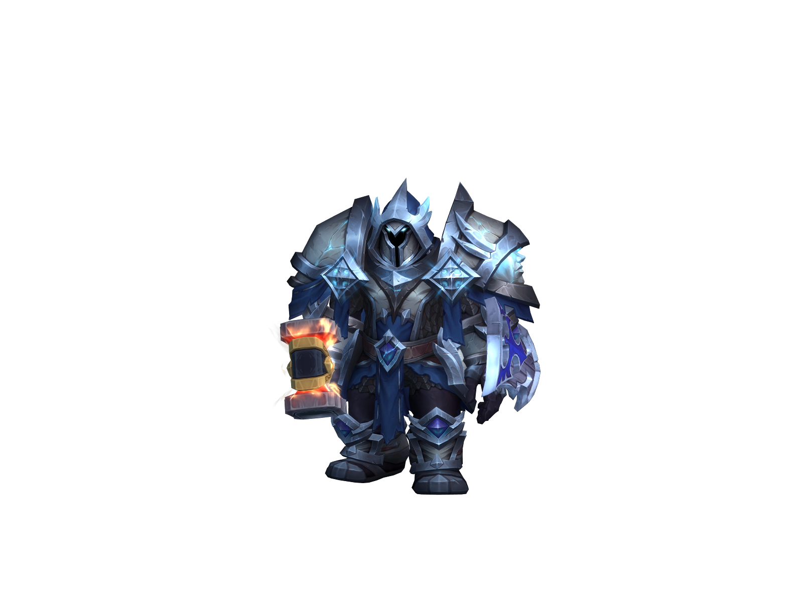 Abelard 3D character render