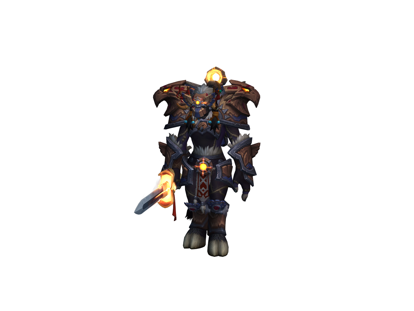 Ynfrah 3D character render