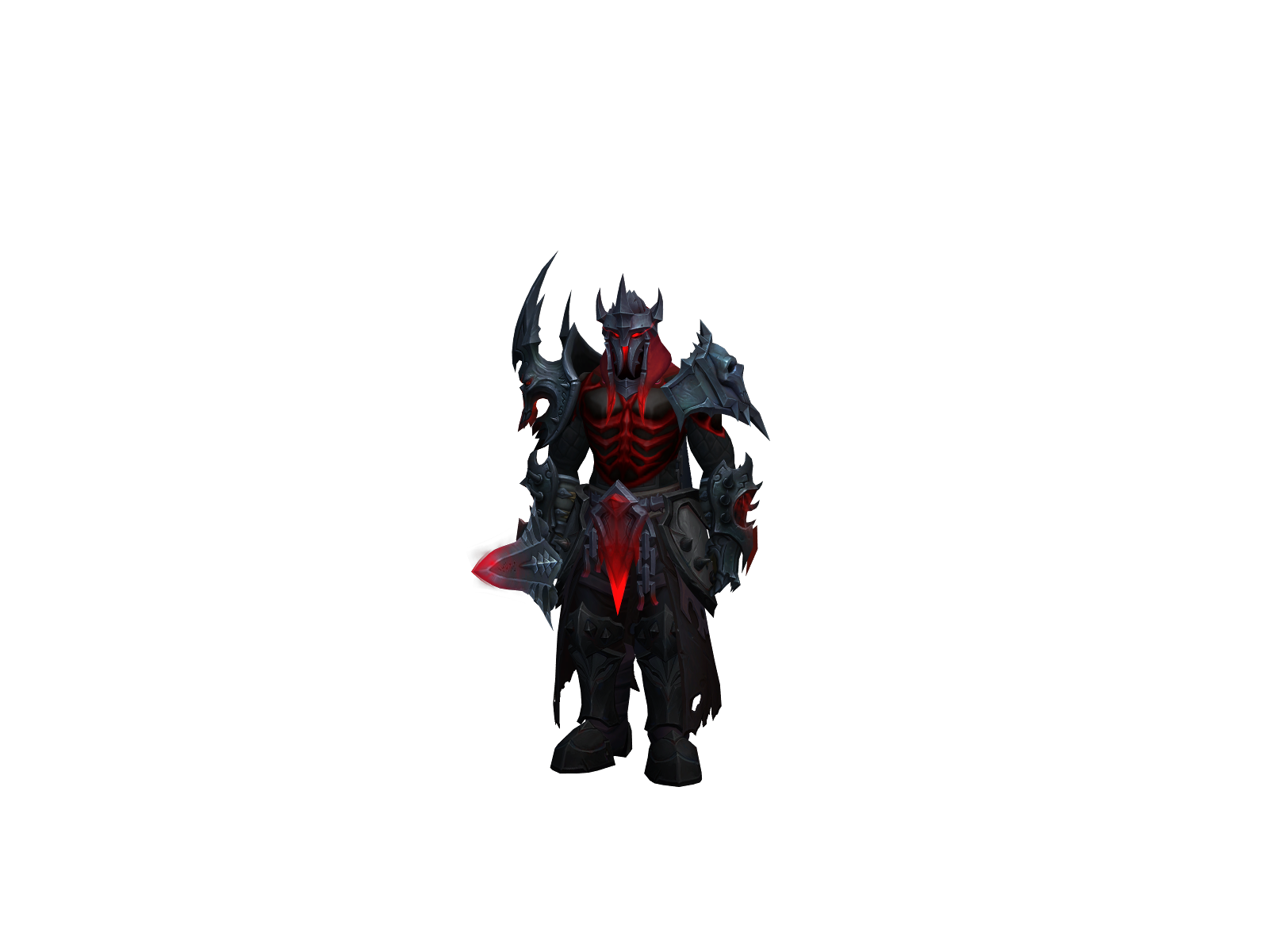 Morgoth 3D character render