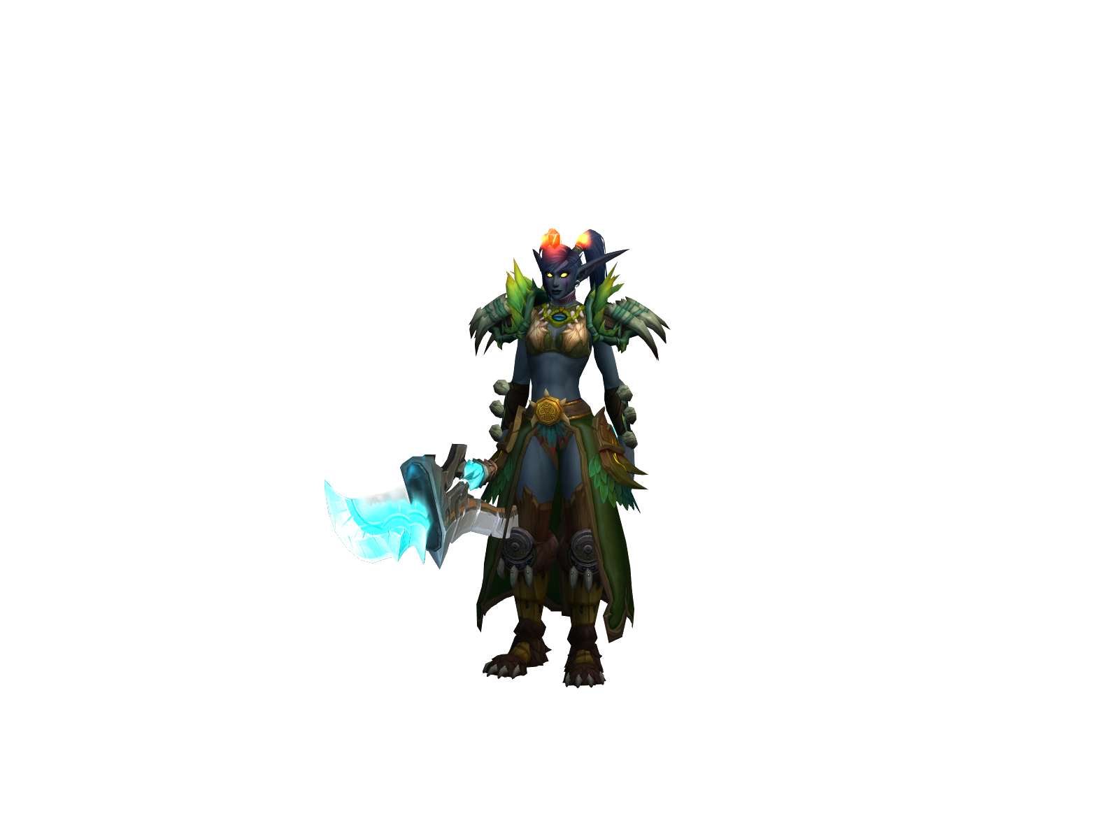 Klamediyah 3D character render