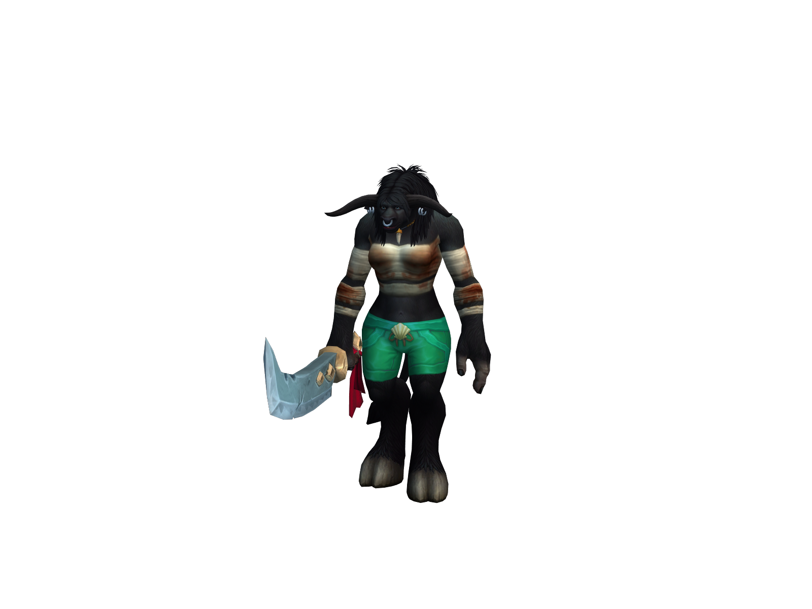 Cleaveitch 3D character render