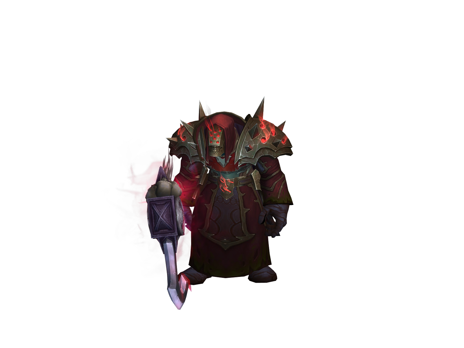 Mortruz 3D character render
