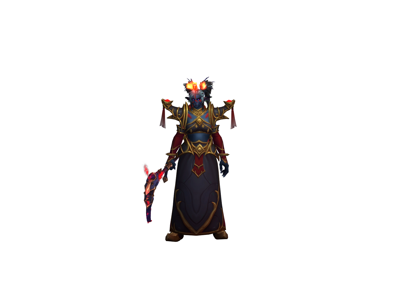 Slynestra 3D character render
