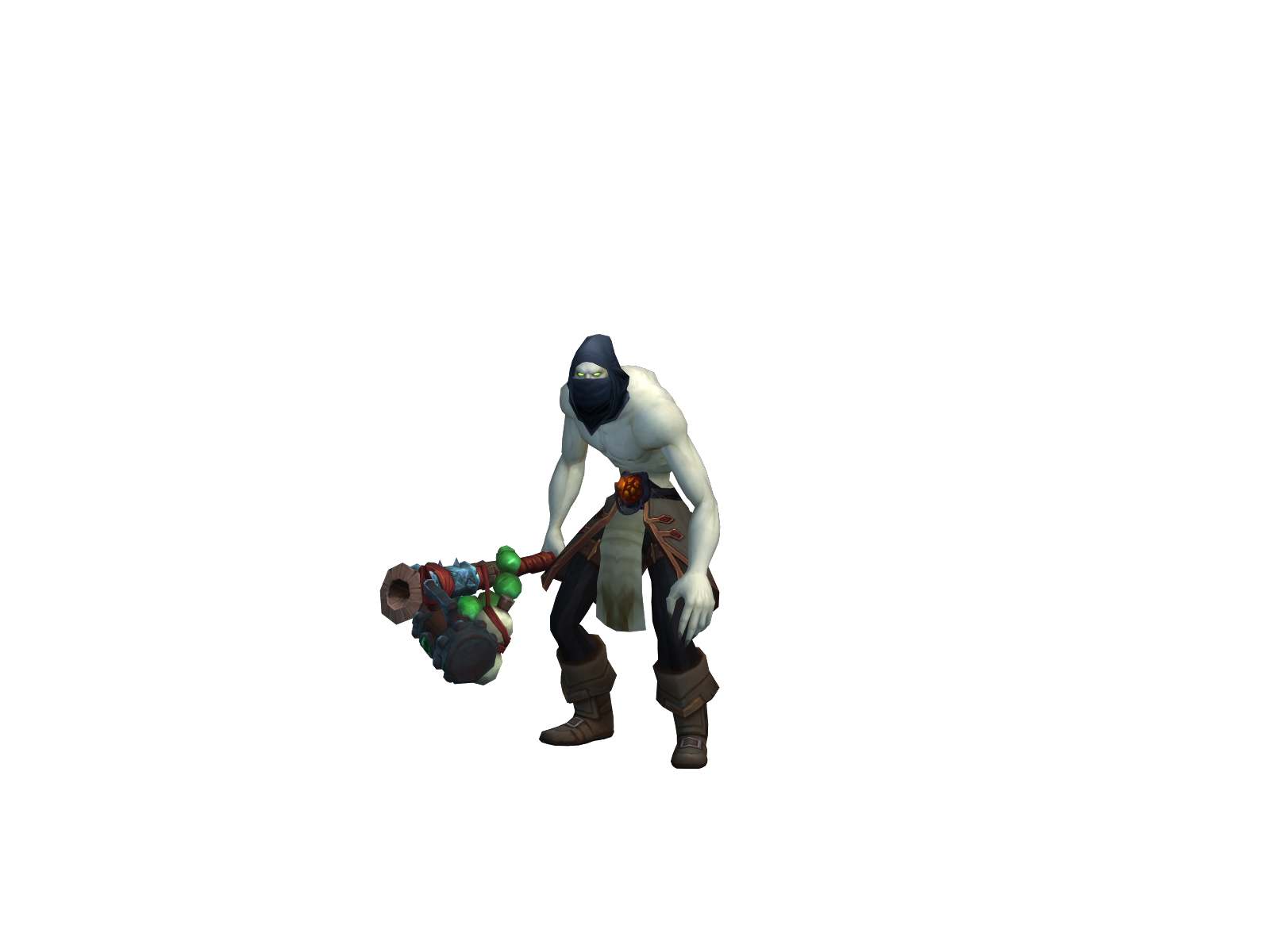 Cavii 3D character render