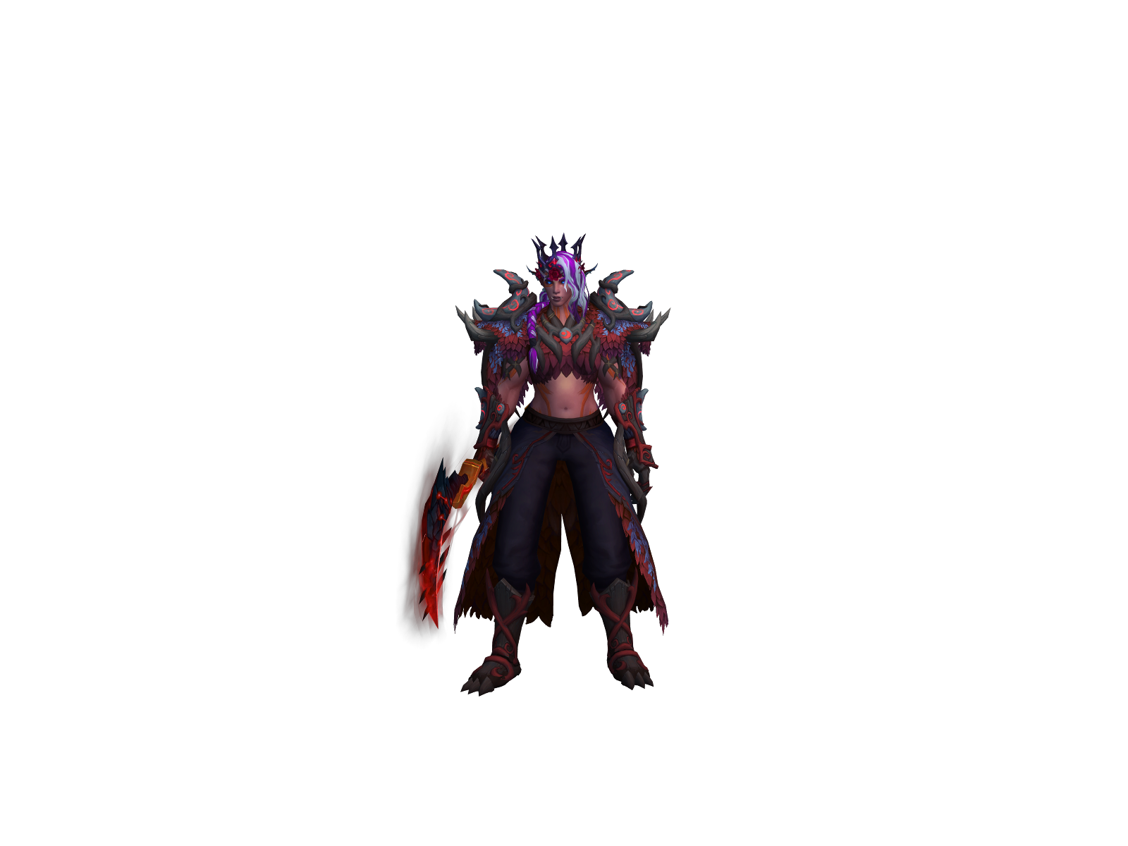 Mononokê 3D character render