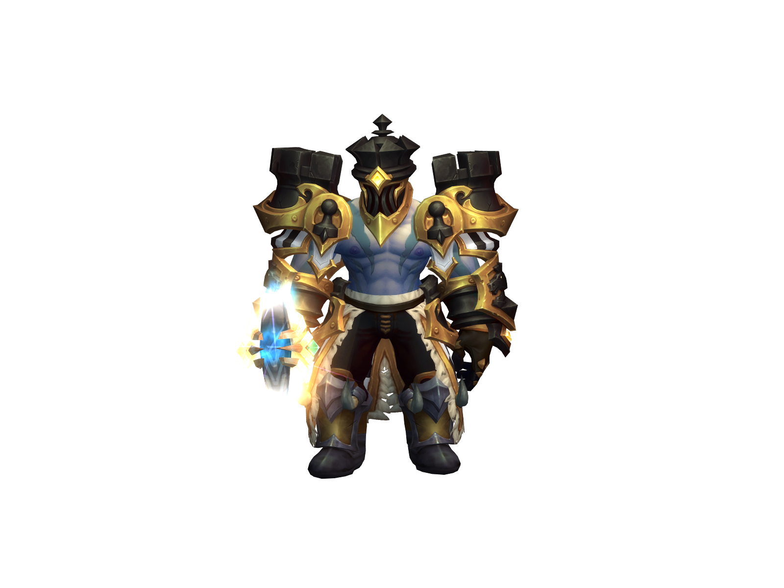 Destroyflock 3D character render