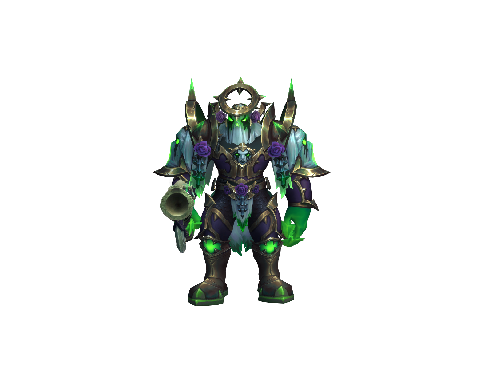 Lbow 3D character render