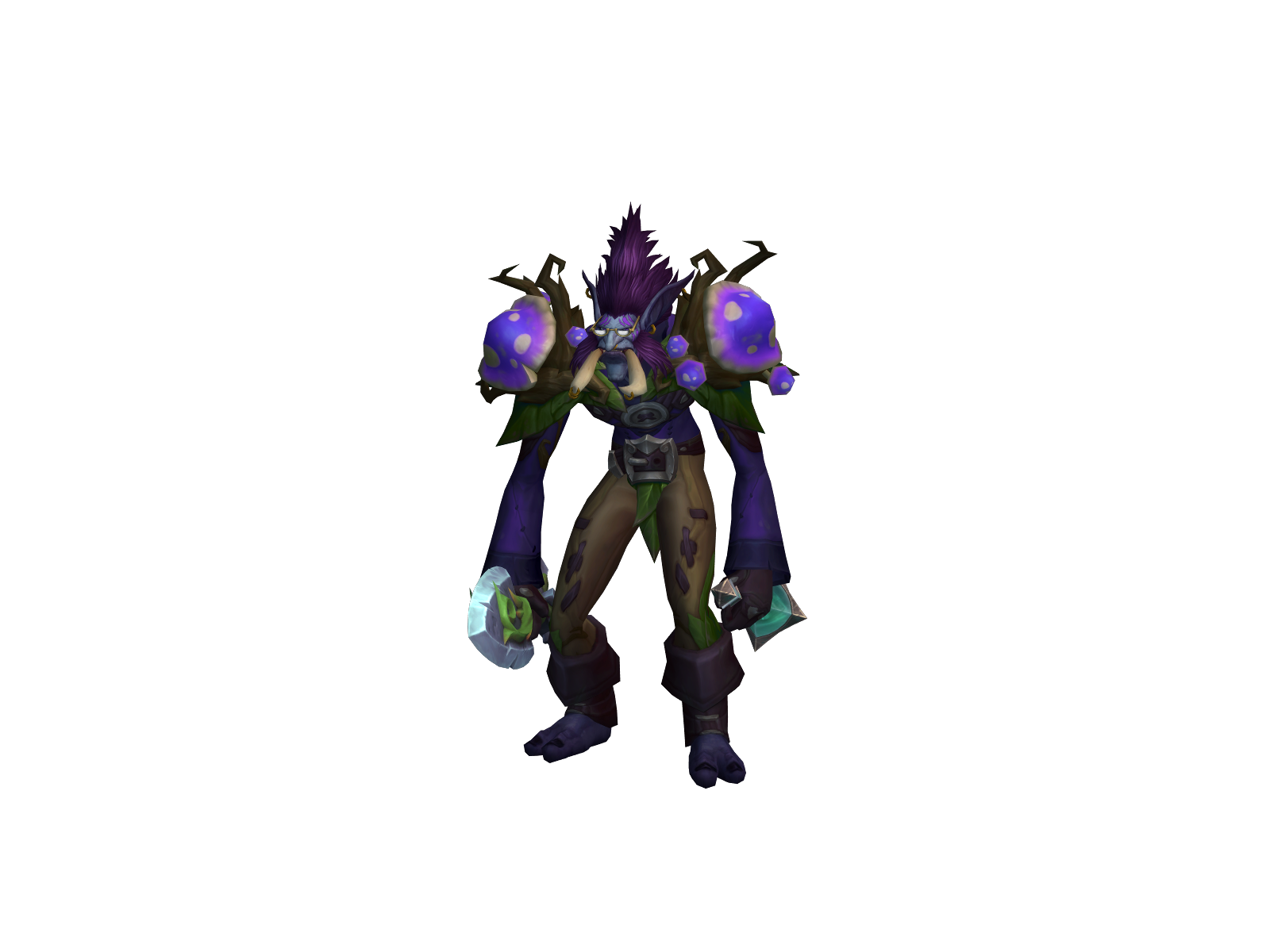 Zulvøk 3D character render