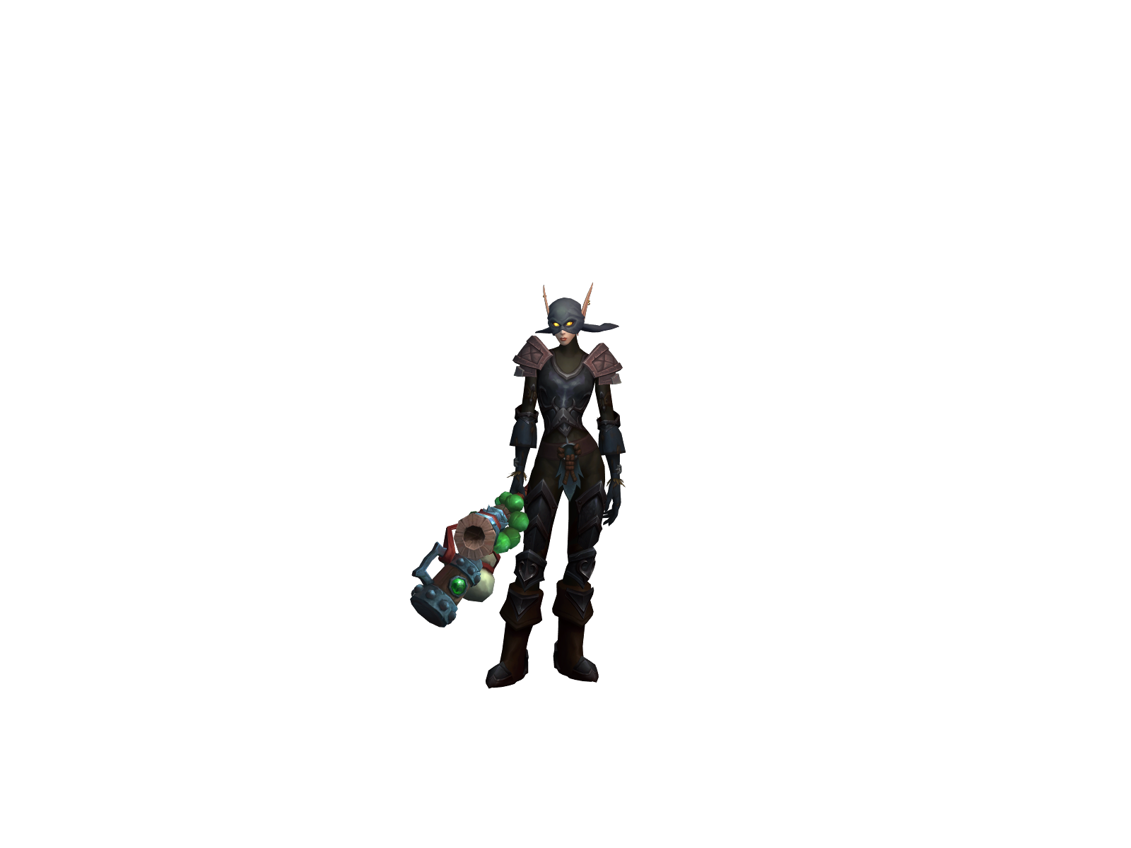 Nyelina 3D character render