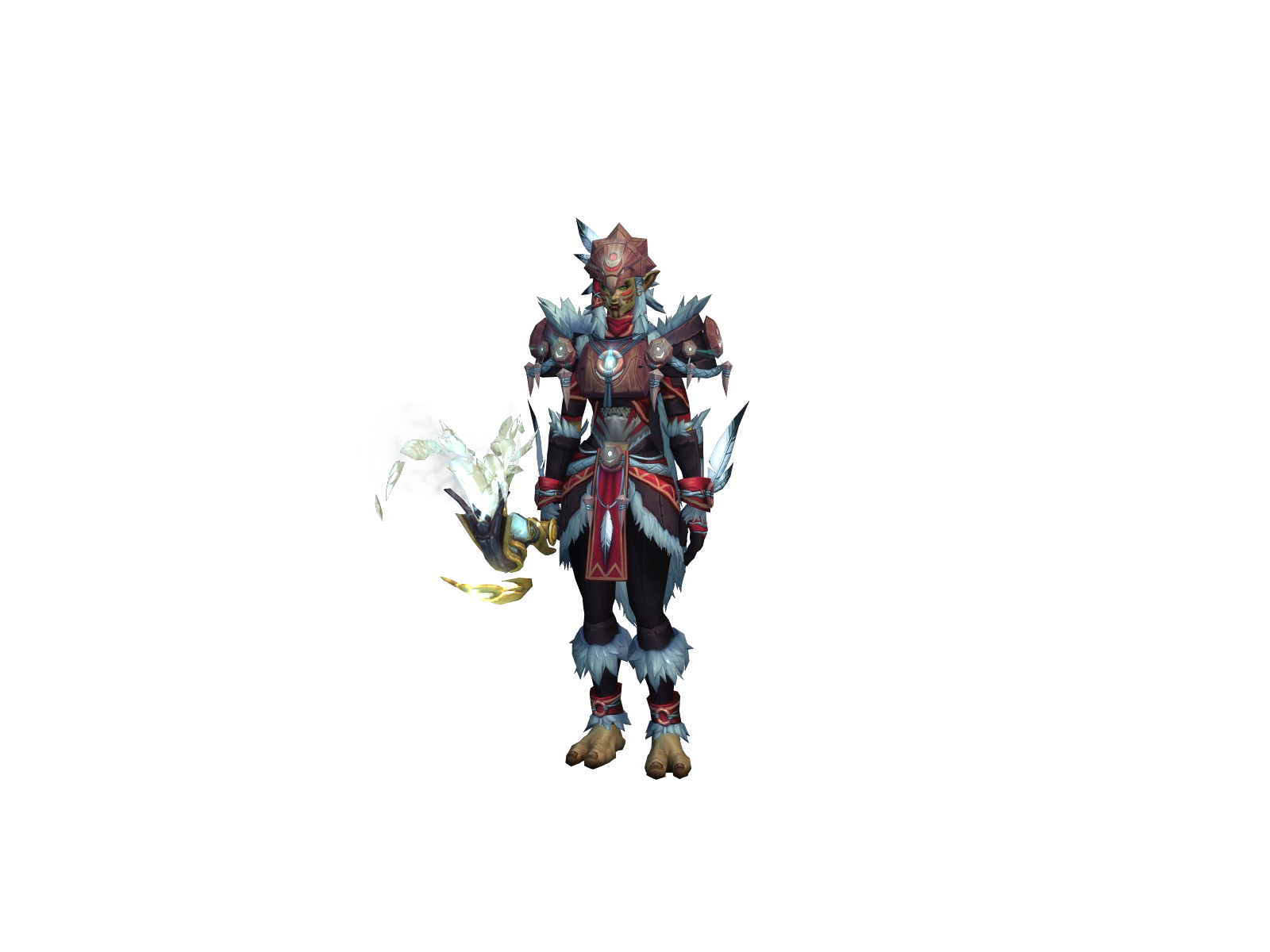Jaguatirica 3D character render