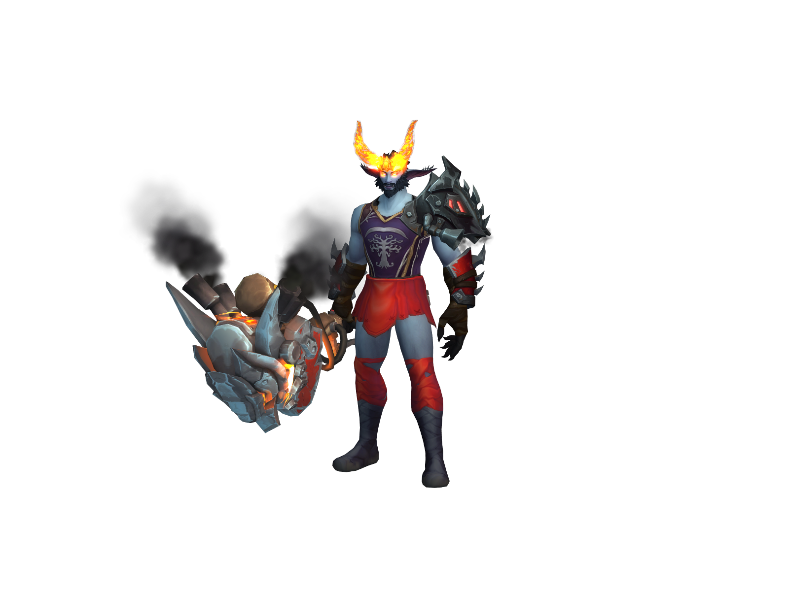 Vortaire 3D character render