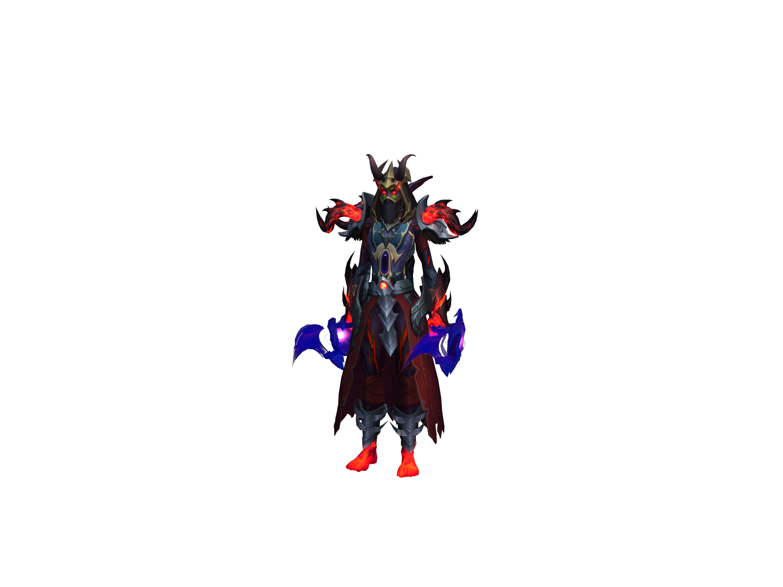 Côlddemôn 3D character render