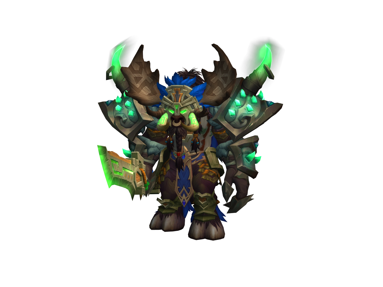 Kragmodan 3D character render