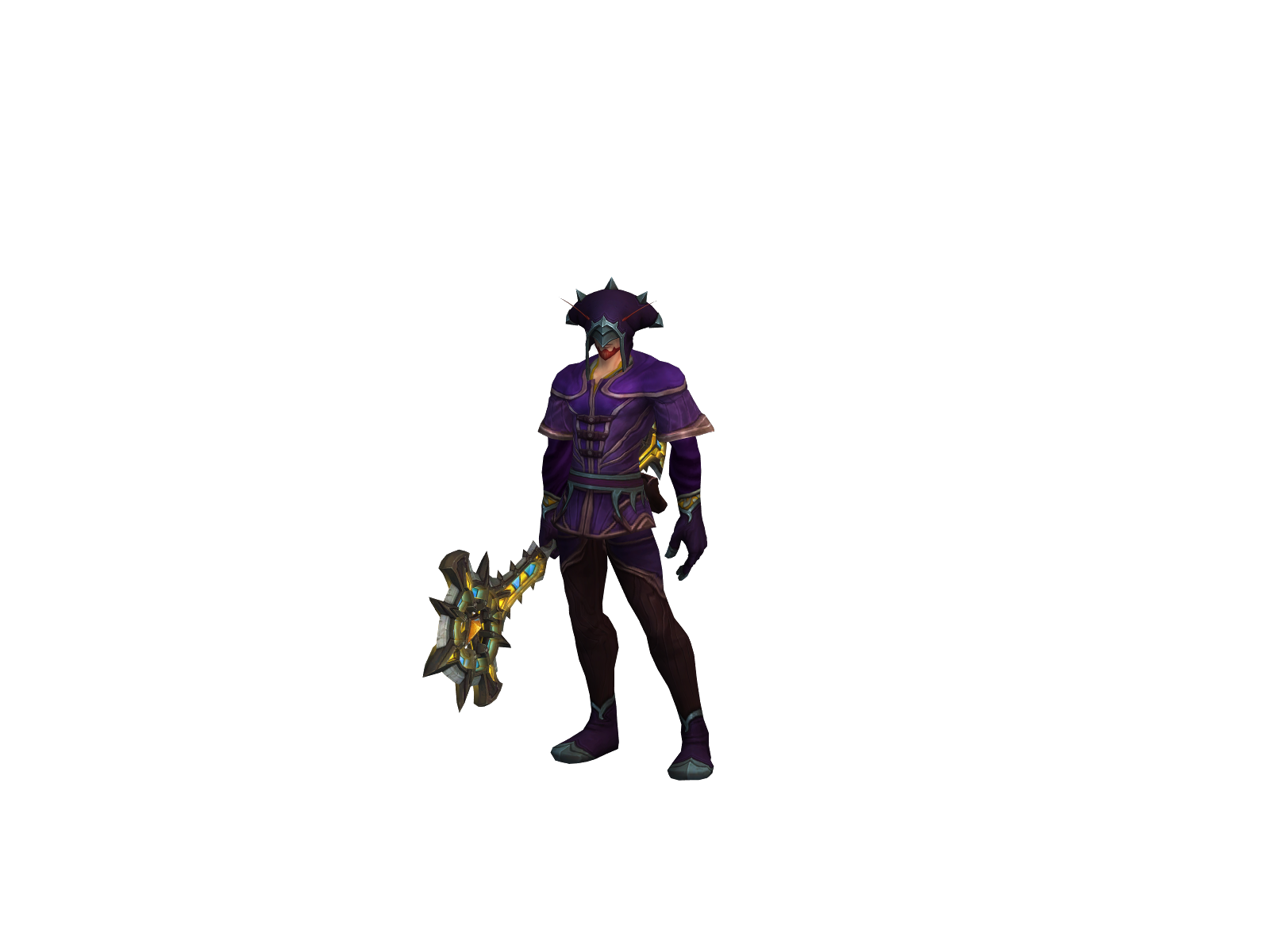 Darmoil 3D character render