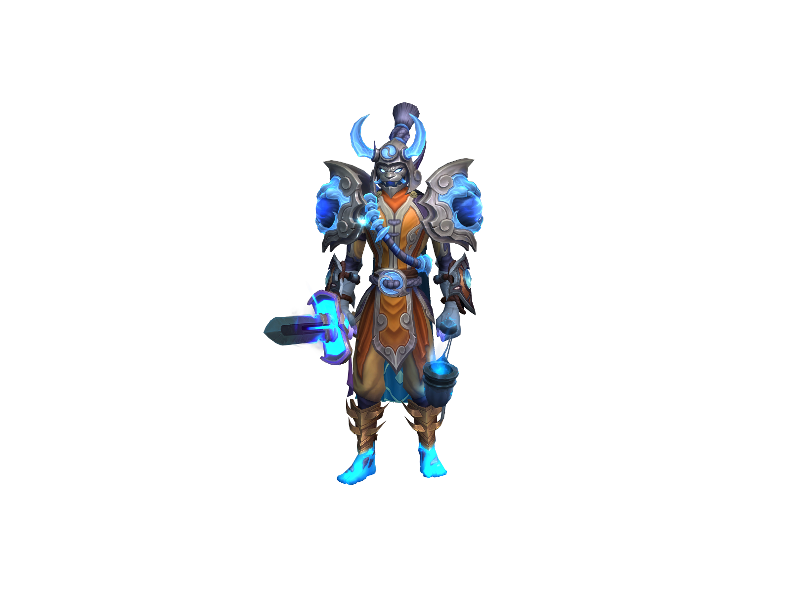 Kogarash 3D character render