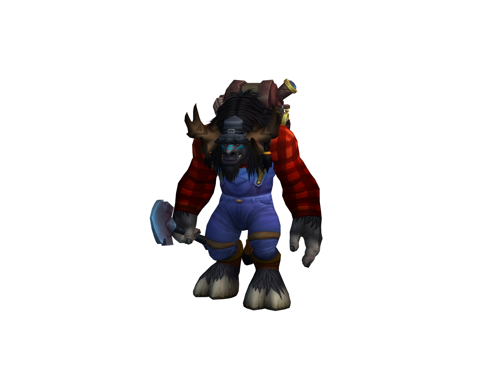 Críxis 3D character render
