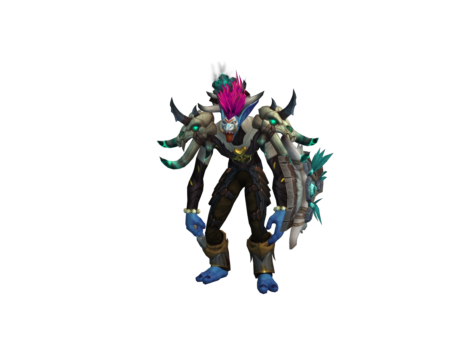 Bornee 3D character render