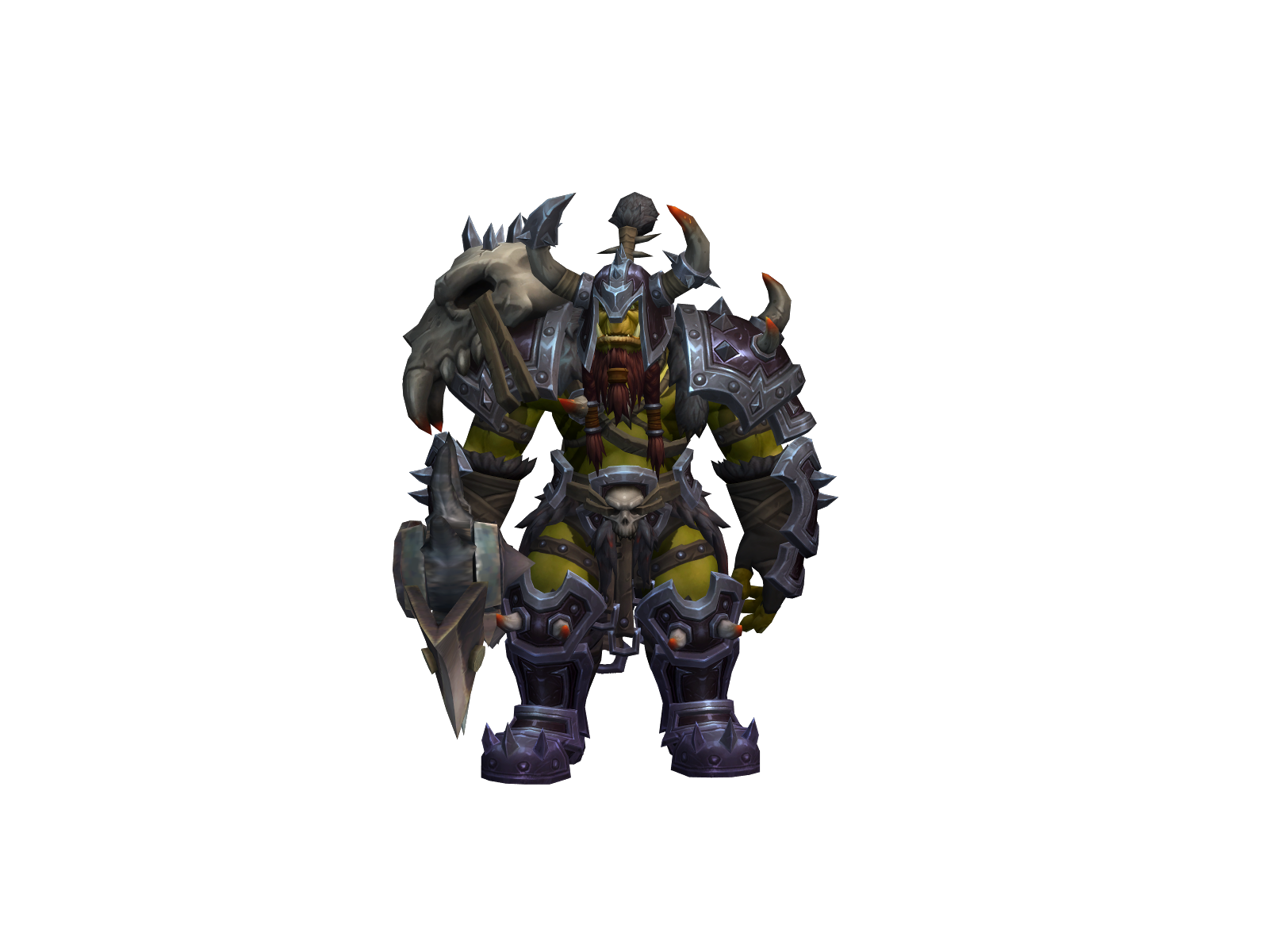 Drogkaal 3D character render