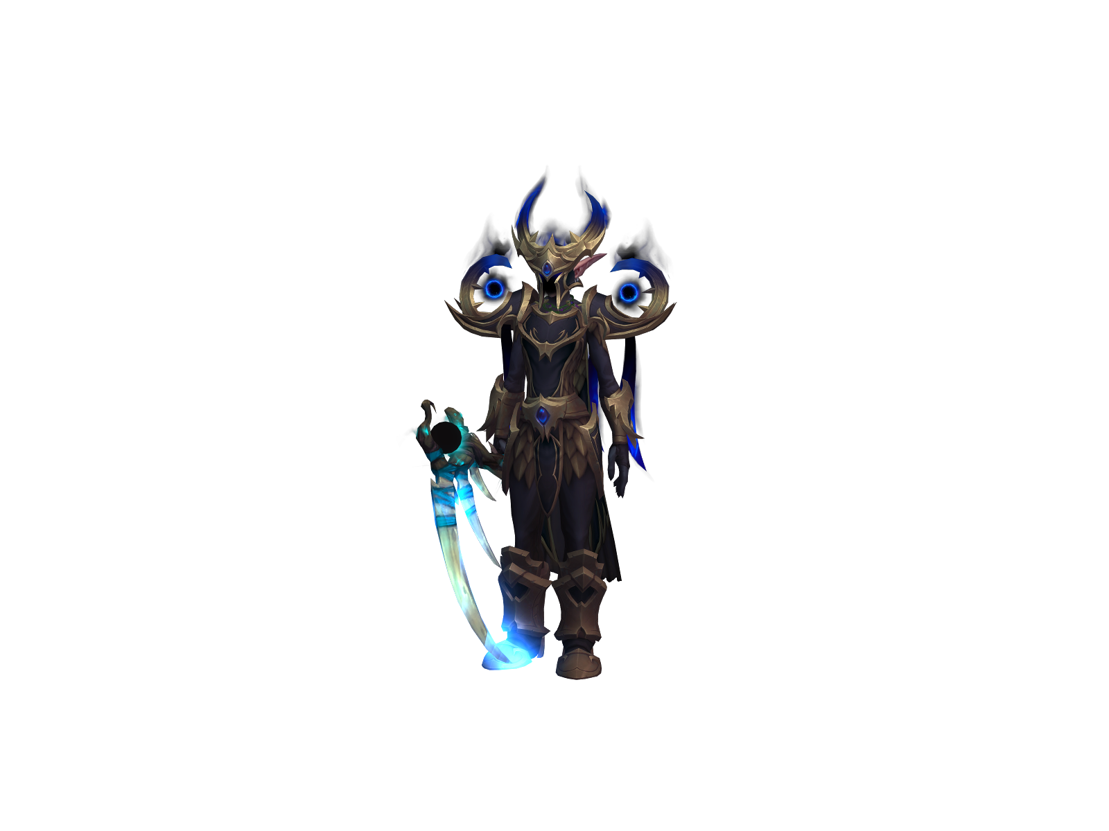 Curiosa 3D character render