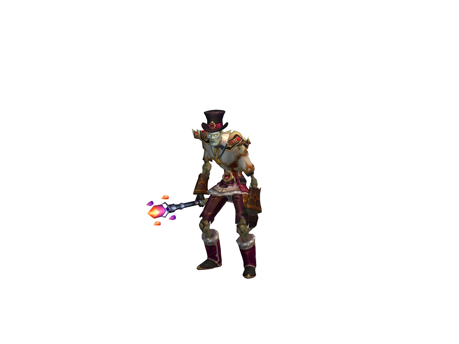 Zvene 3D character render