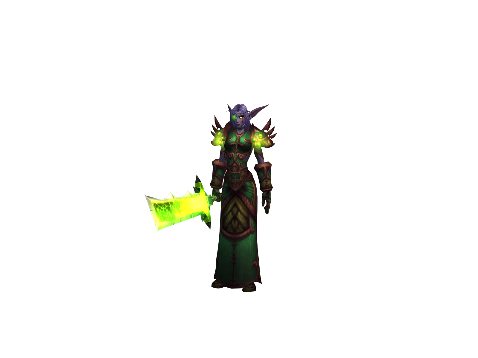 Sarazed 3D character render