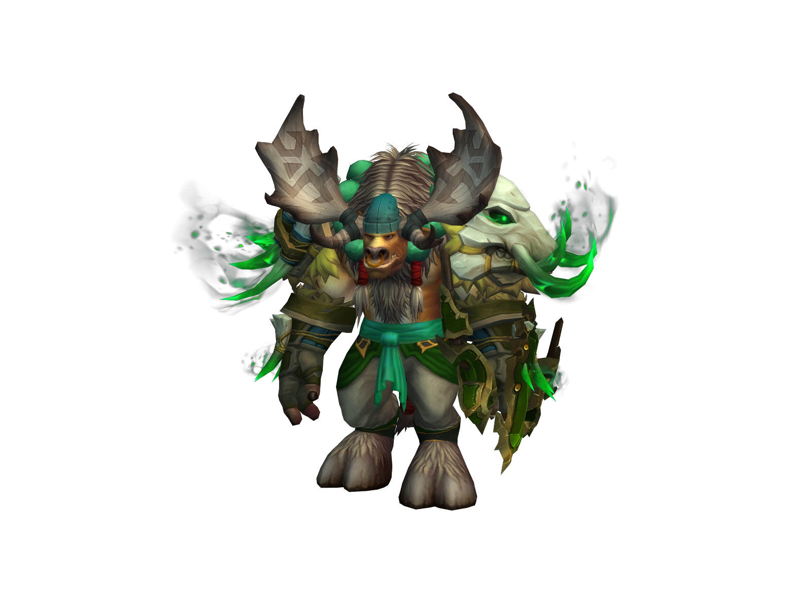 Dubbeltap 3D character render