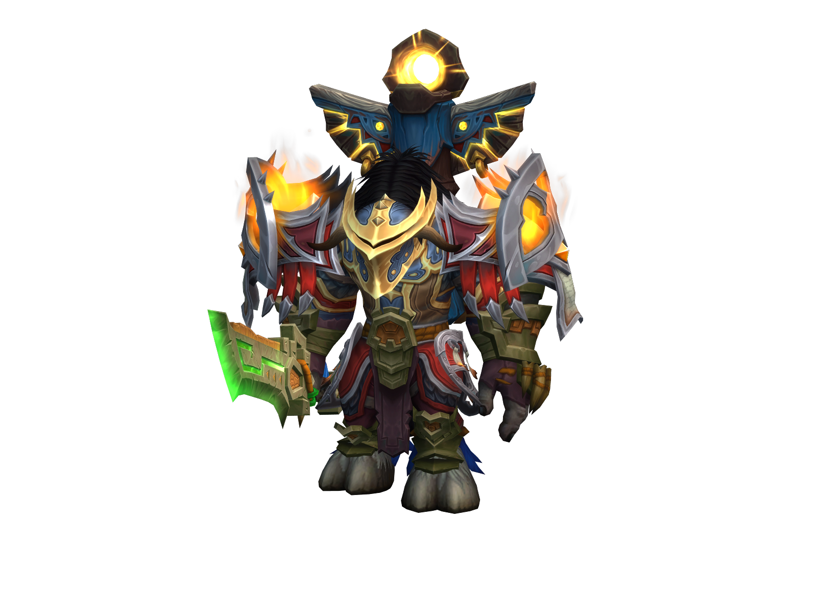 Legenðairÿ 3D character render