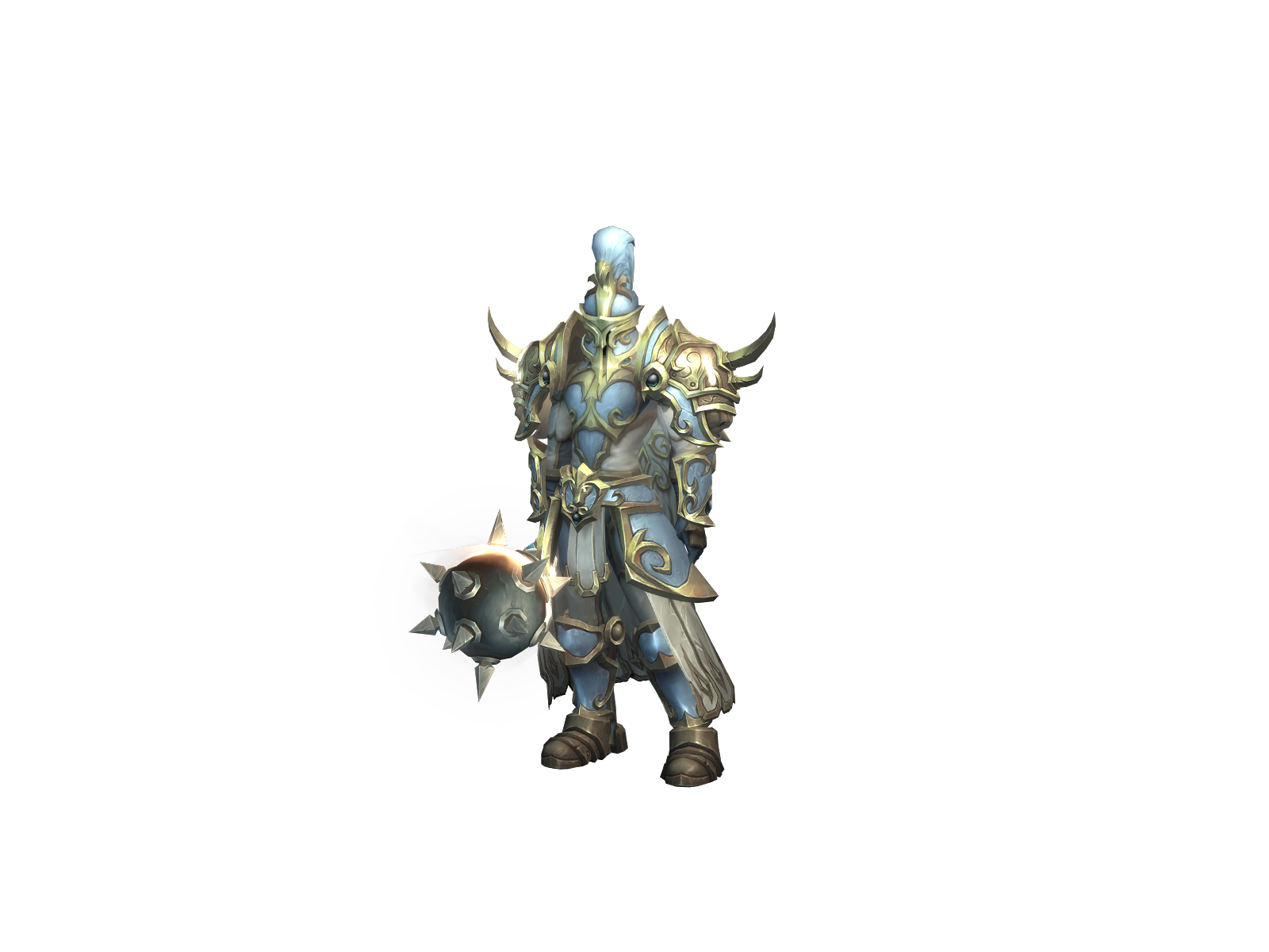 Sharkwrath 3D character render