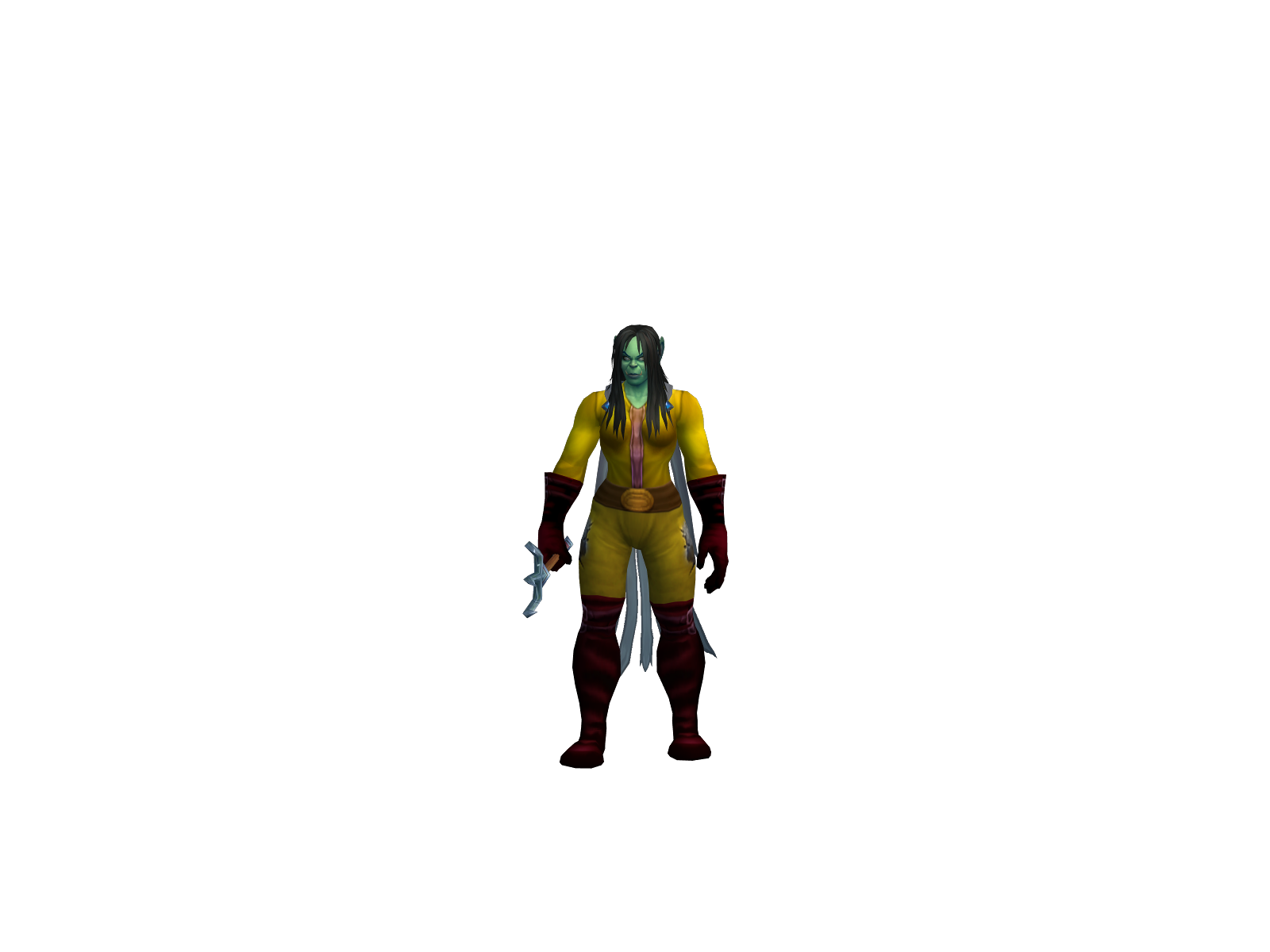 Yemi 3D character render