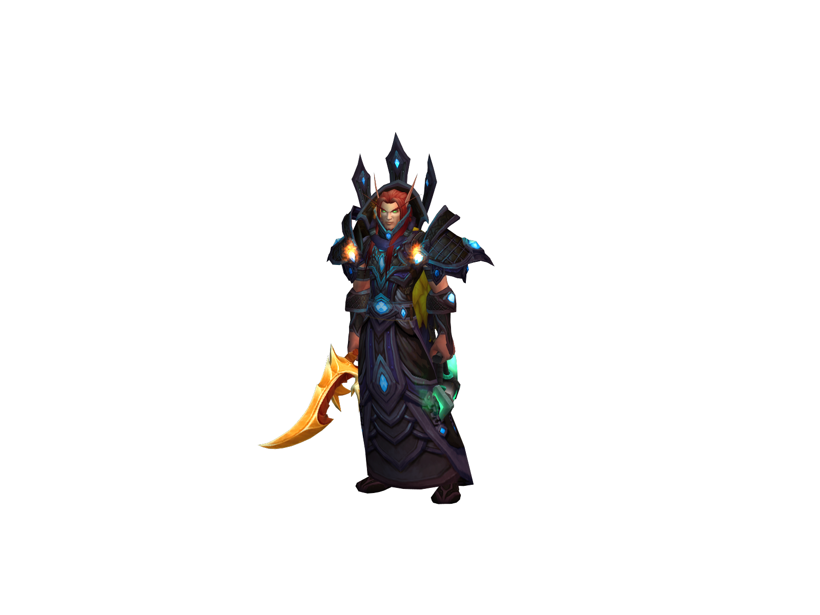Pyrocuck 3D character render