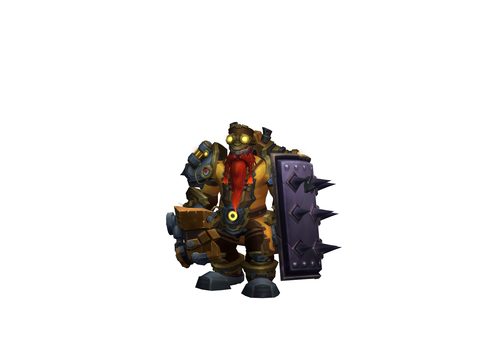 Imperviously 3D character render