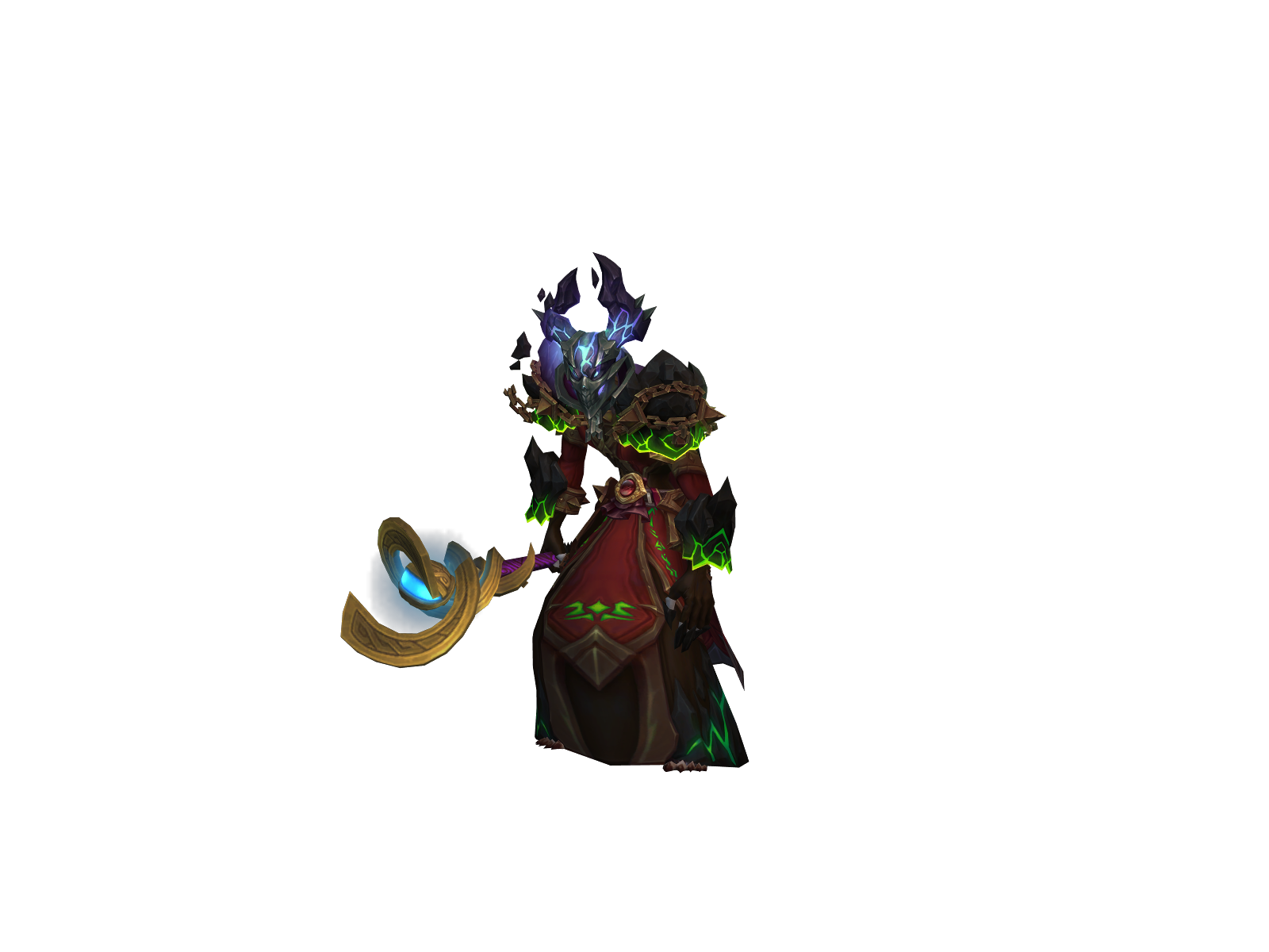 Azazyel 3D character render