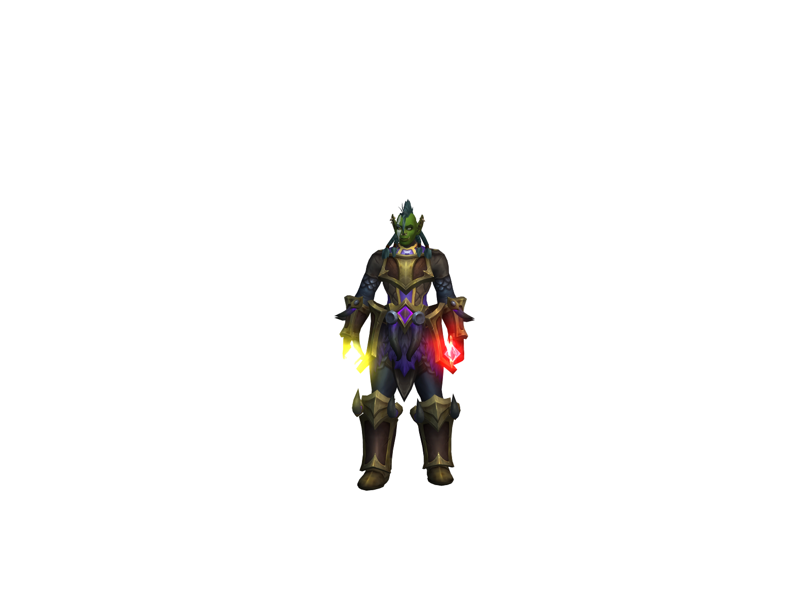 Pslams 3D character render