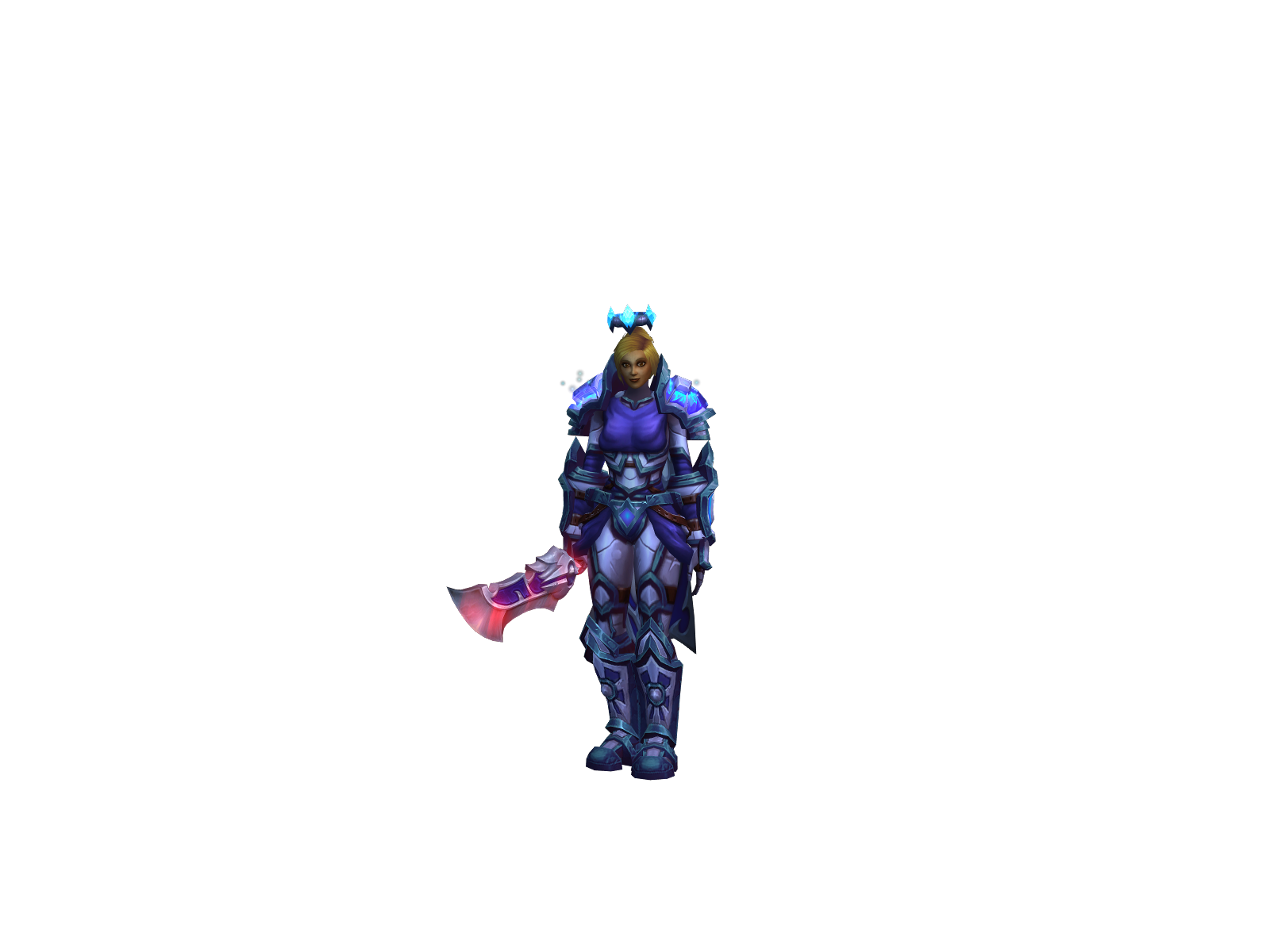 Chlo 3D character render