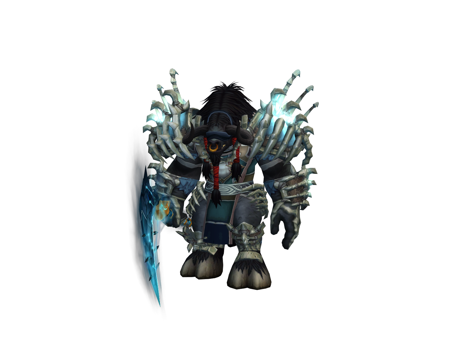 Baeky 3D character render