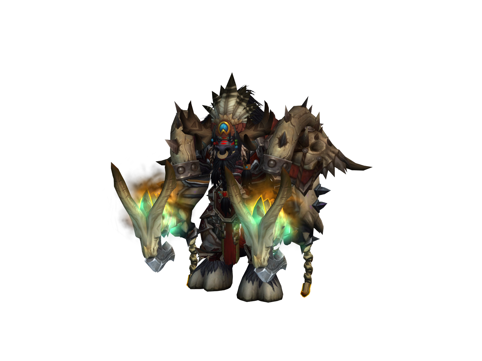 Virihar 3D character render