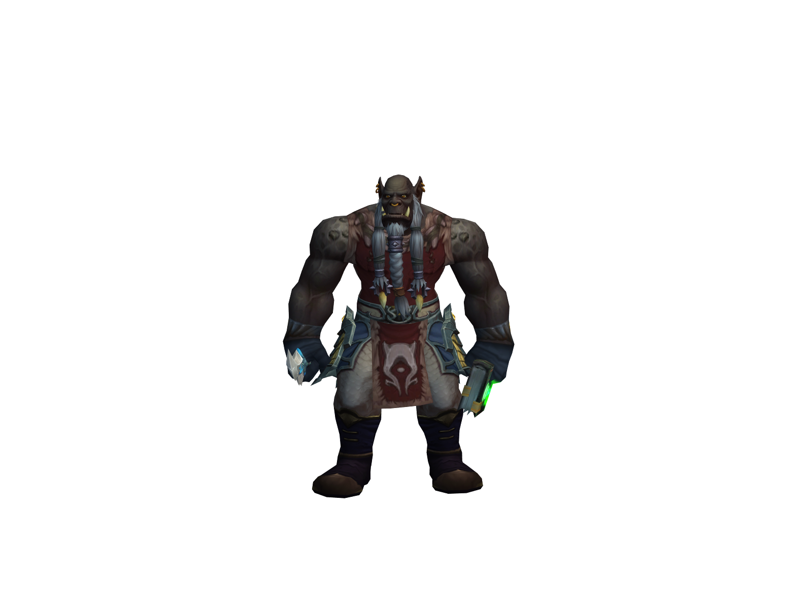 Swañk 3D character render