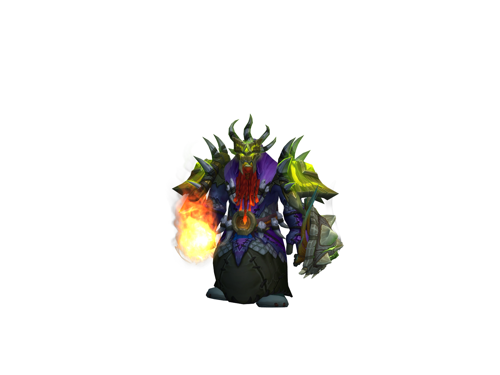 Unprescient 3D character render