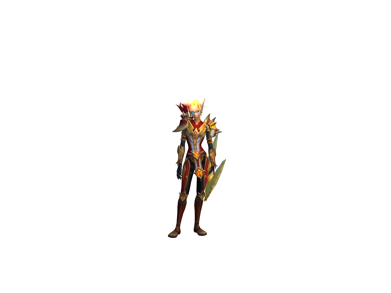 Fawnstalker 3D character render