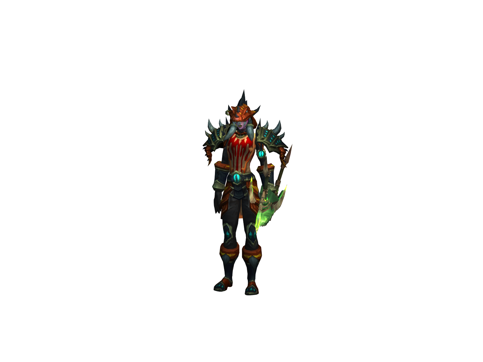 Irswarlord 3D character render
