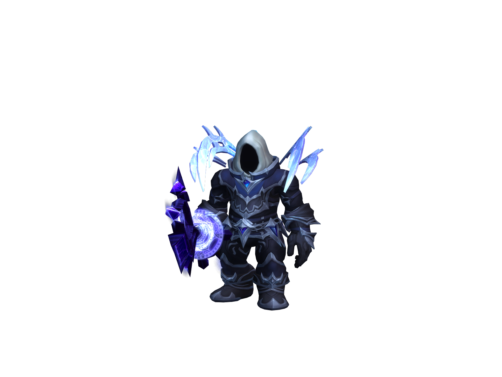Ginmonk 3D character render