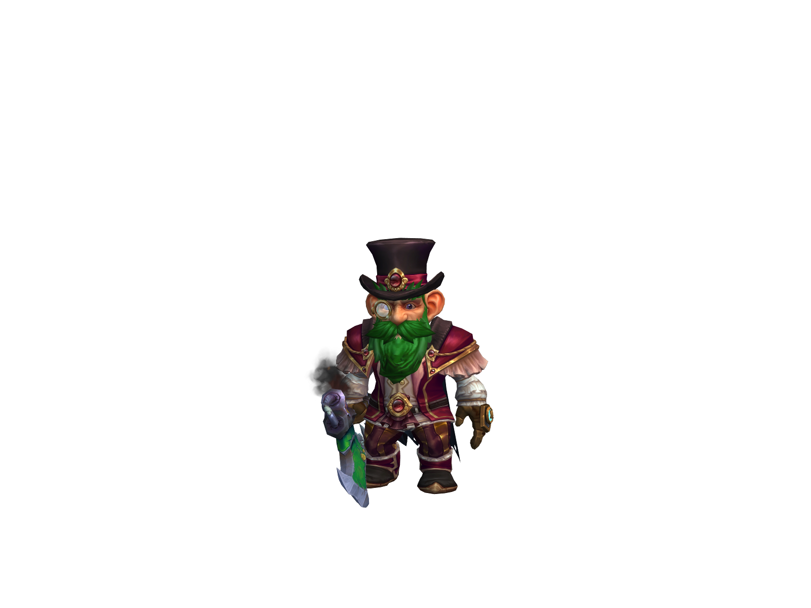 Gnomanners 3D character render