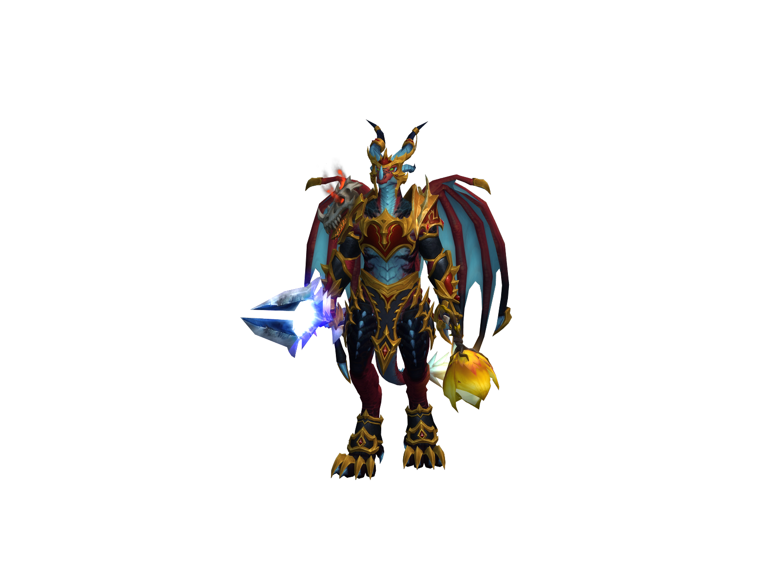 Badidragon 3D character render