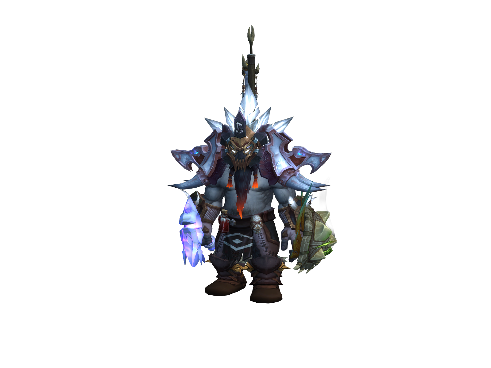 Shamonashamo 3D character render