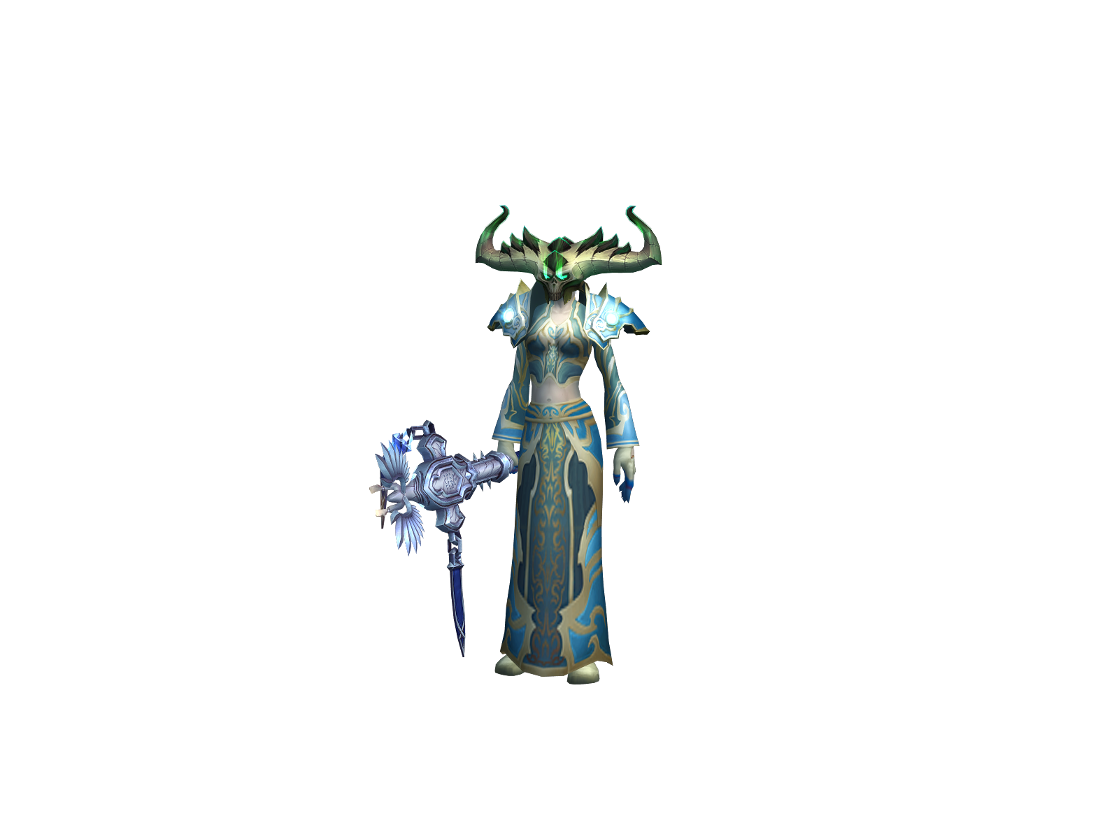 Skytiana 3D character render