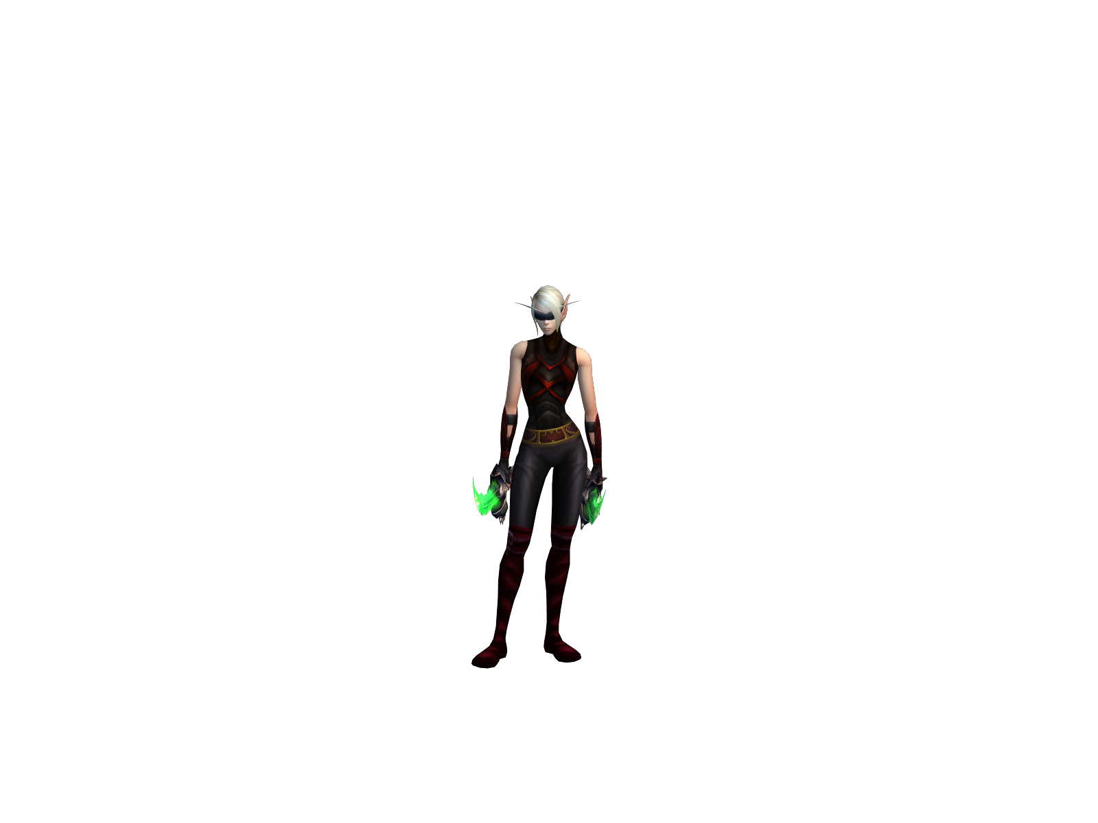 Aeiyra 3D character render