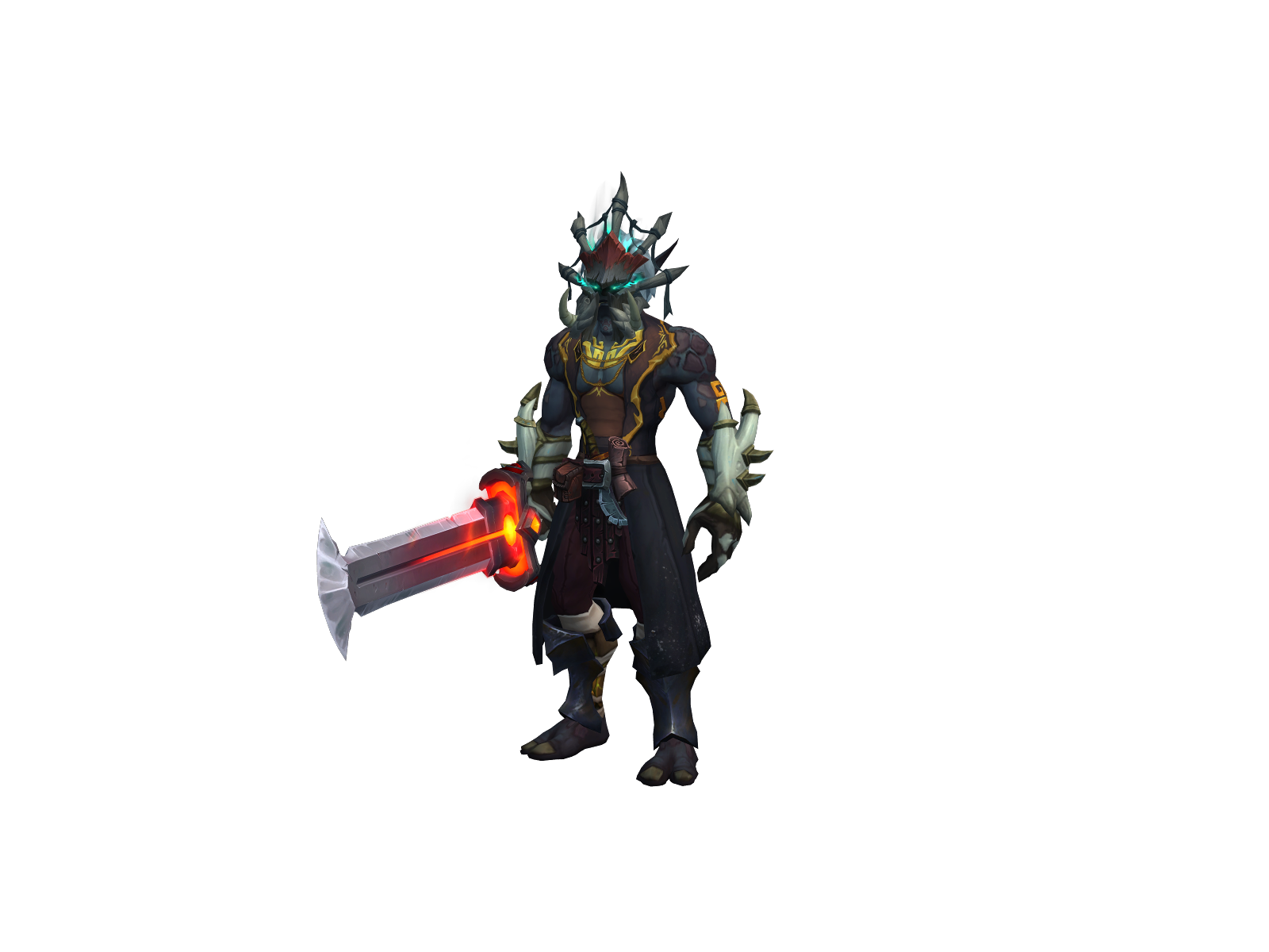 Daerön 3D character render
