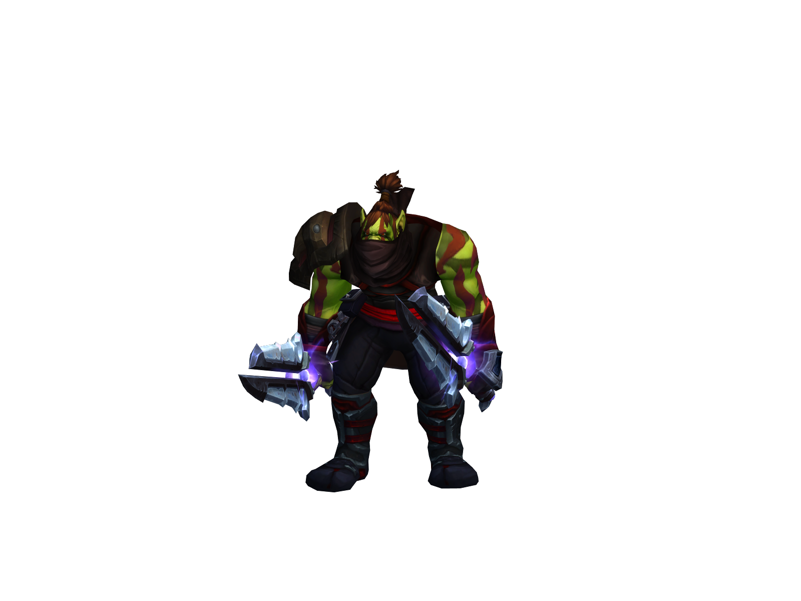 Elgrippa 3D character render