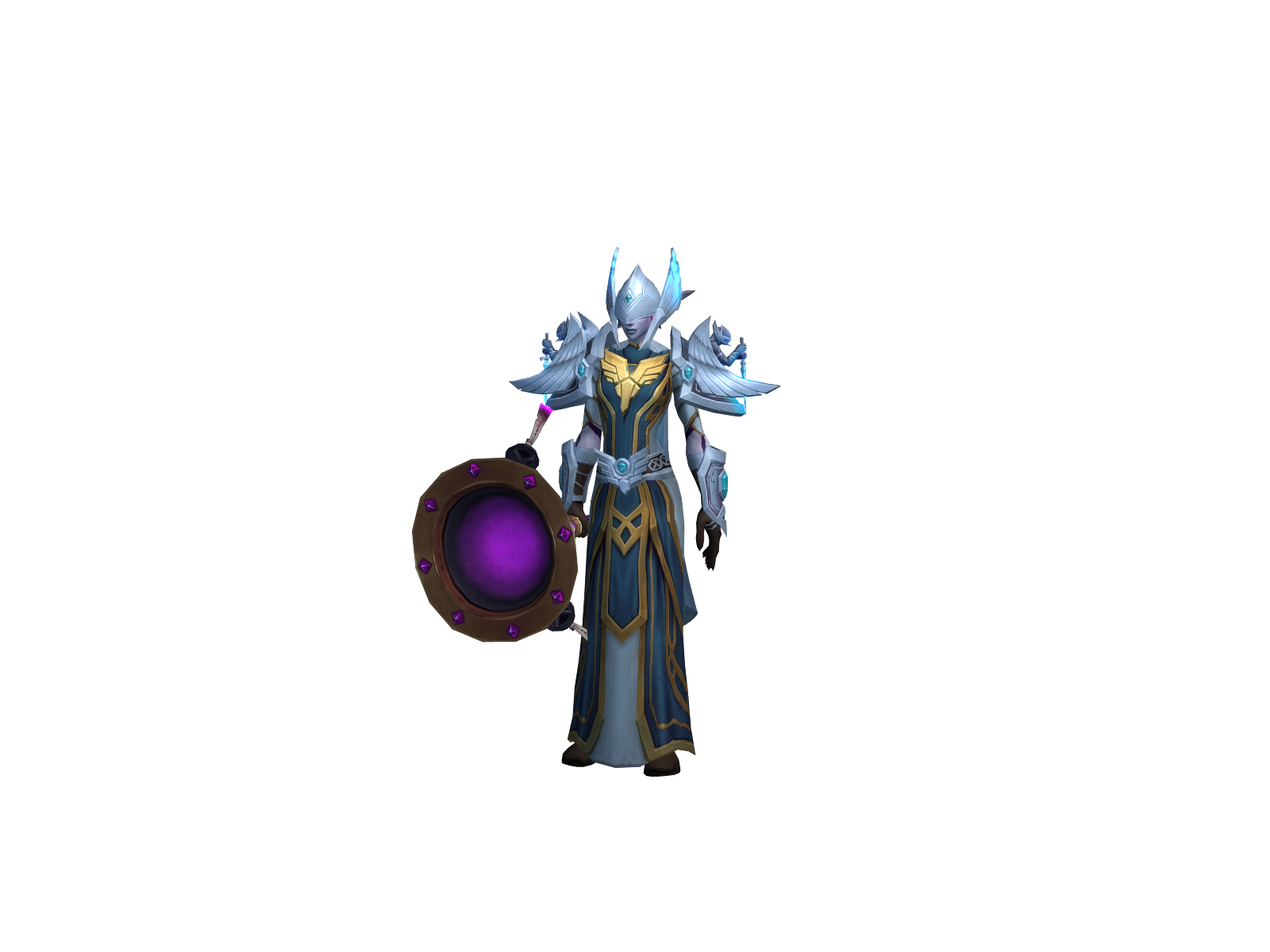 Tríshalish 3D character render